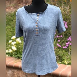 NWOT Women’s Soft Blue Top/Shirt